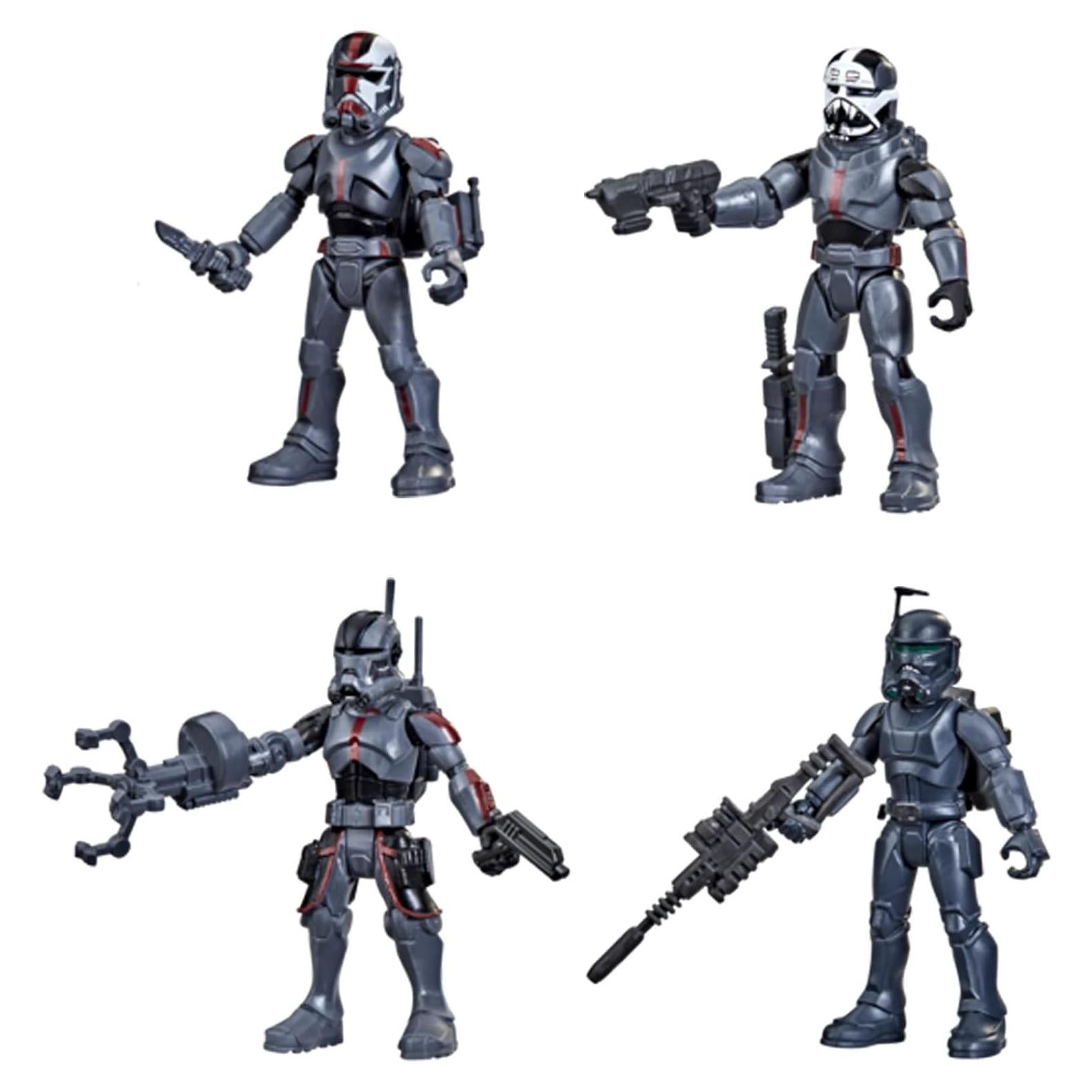 Figuras de Acción Star Wars Misión Flota 4-Pack Hasbro