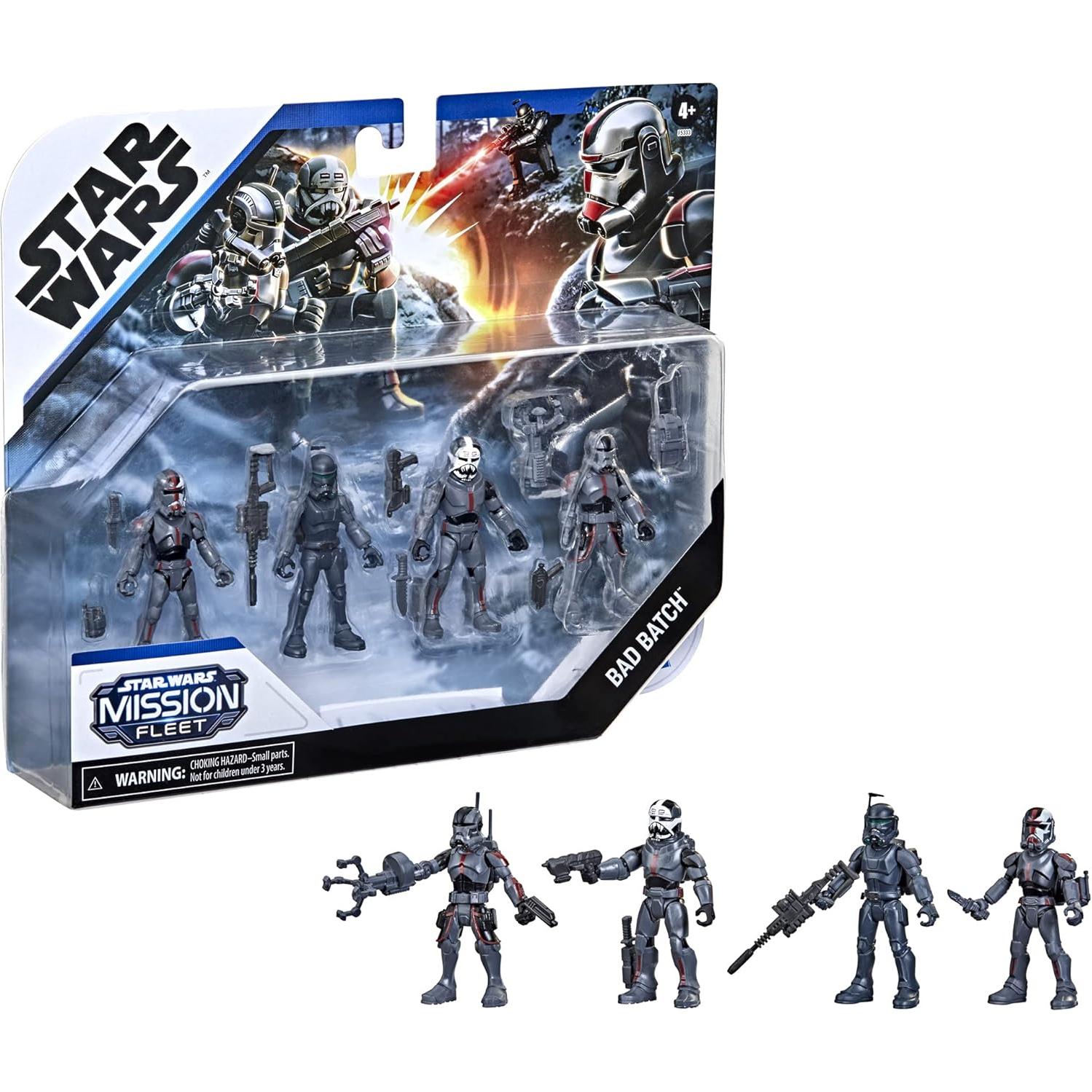 Figuras de Acción Star Wars Misión Flota 4-Pack Hasbro