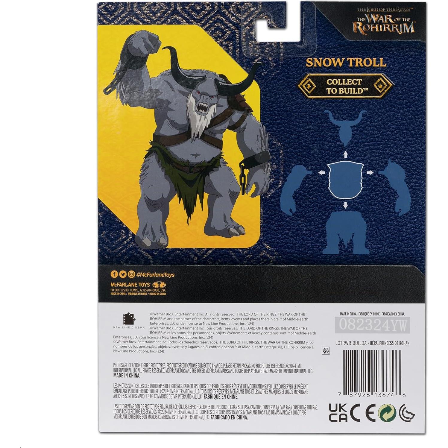 Figura McFarlane Toys - Señor de los Anillos Hera 10 cm