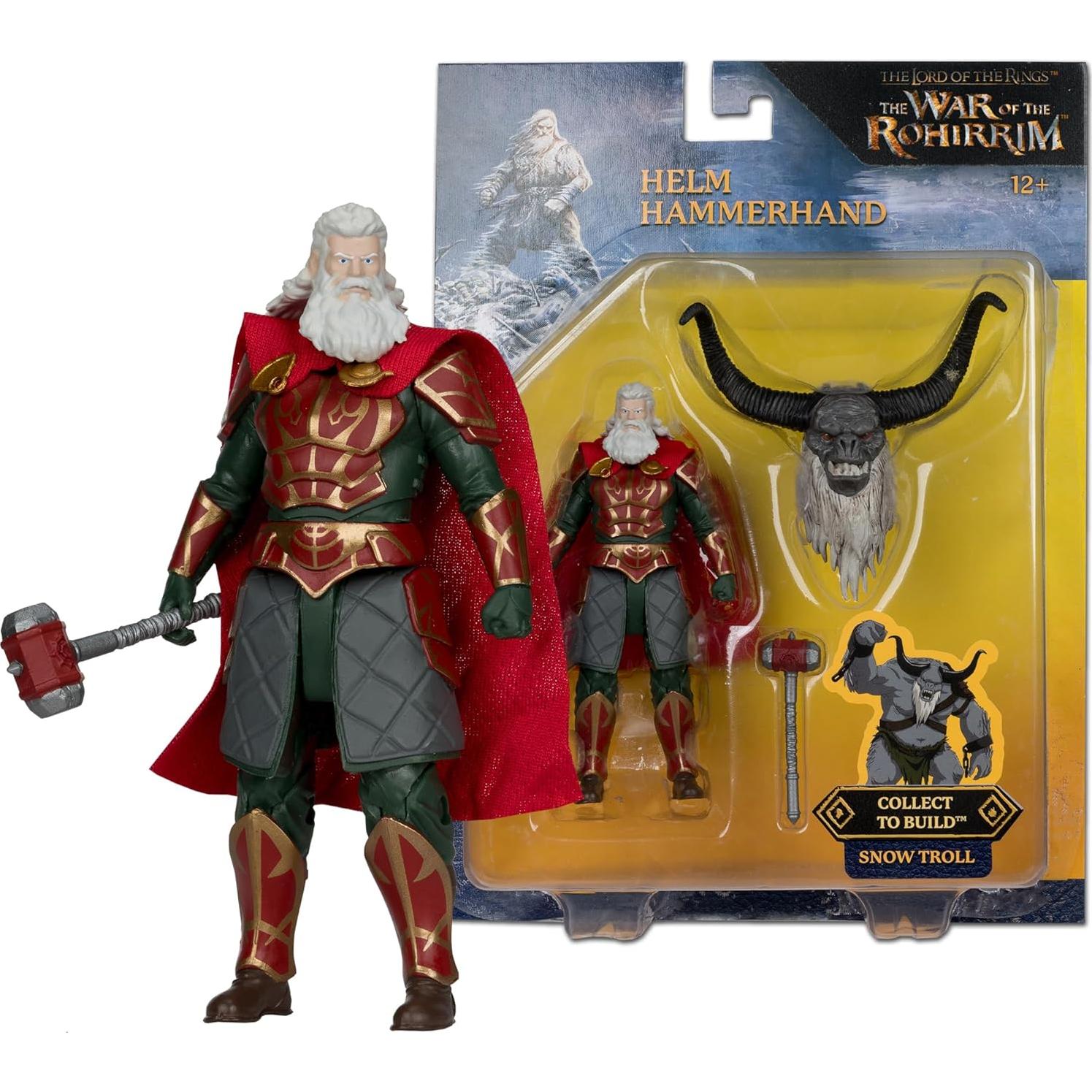 Figura McFarlane - Señor de los Anillos Casco Hammerhand 5.7 cm