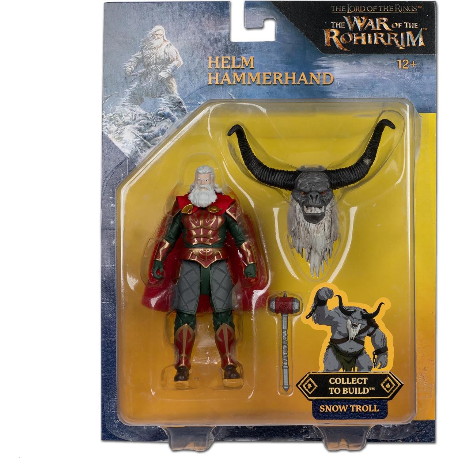 Figura McFarlane - Señor de los Anillos Casco Hammerhand 5.7 cm