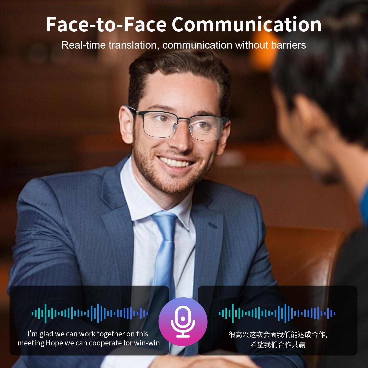 Gafas Inteligentes Genxenon GS06 con Traducción AI y Audio