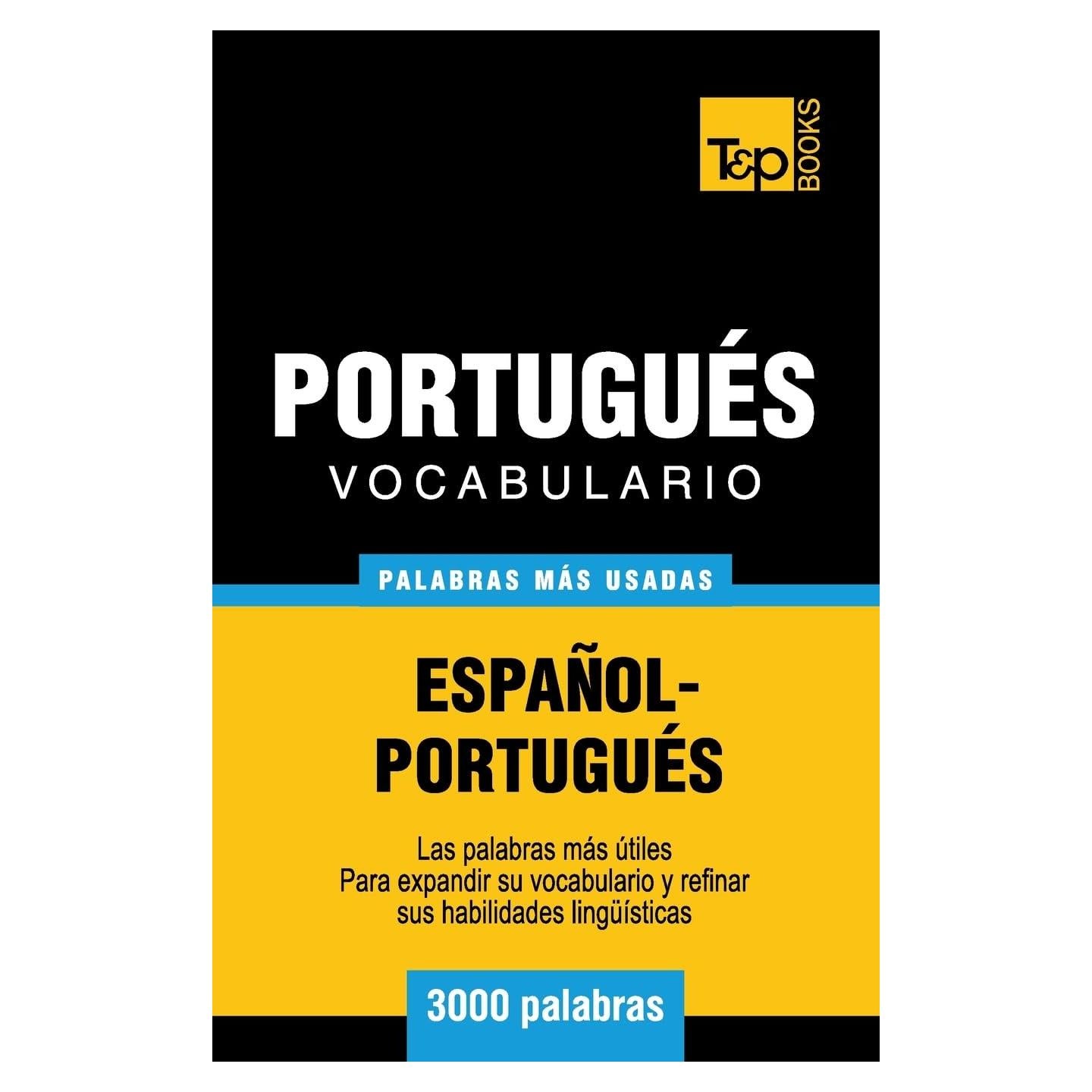 Vocabulario español-portugués - 3000 palabras más usadas (Spanish collection) (Spanish Edition)