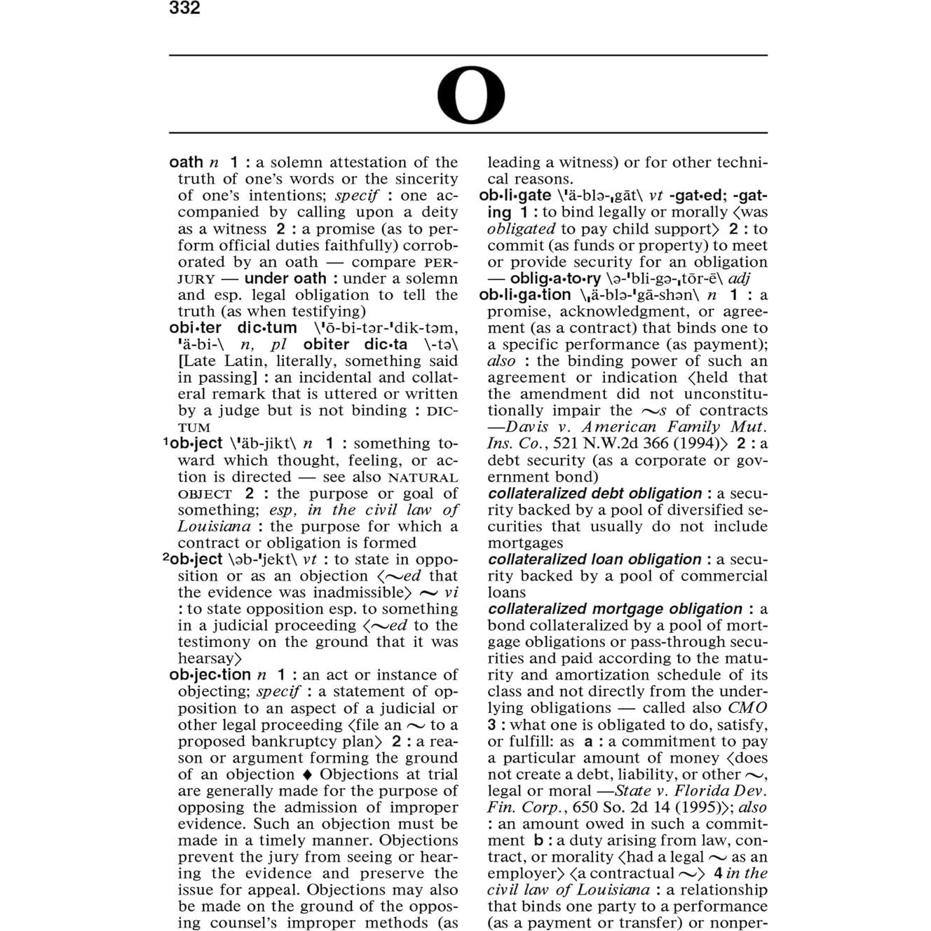 Merriam-Webster's Dictionary of Law, Newest Edition, Trade Paperback