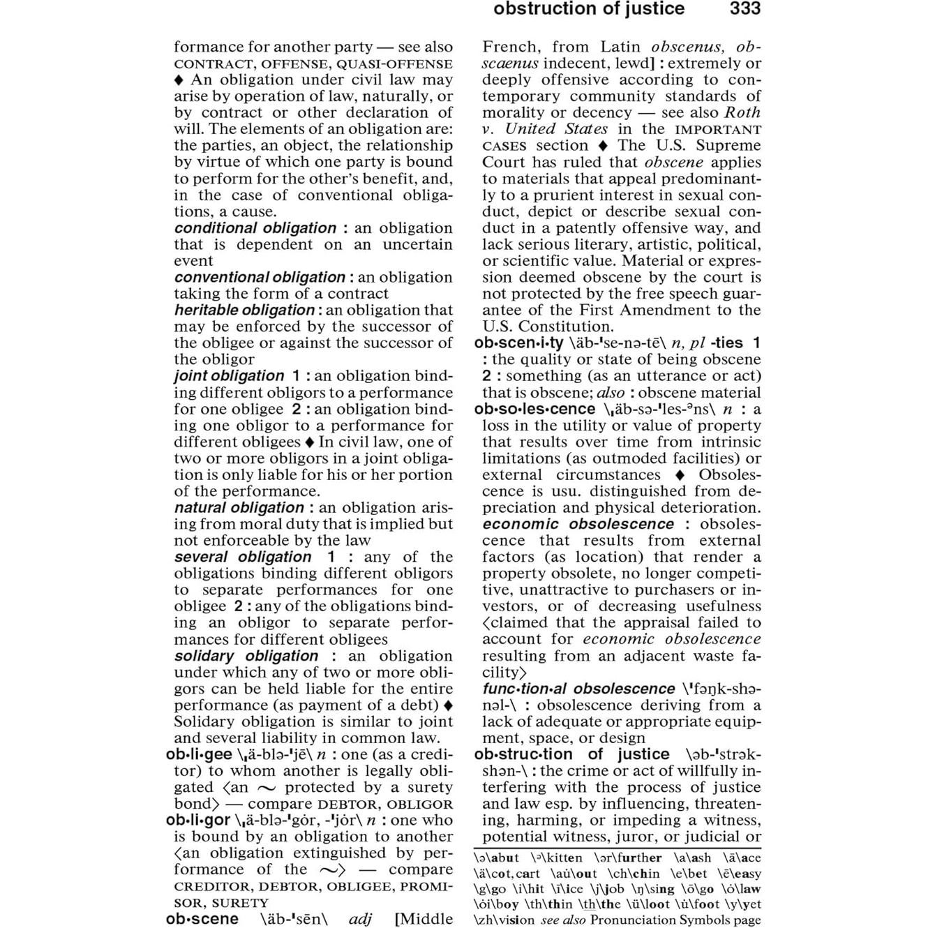 Merriam-Webster's Dictionary of Law, Newest Edition, Trade Paperback