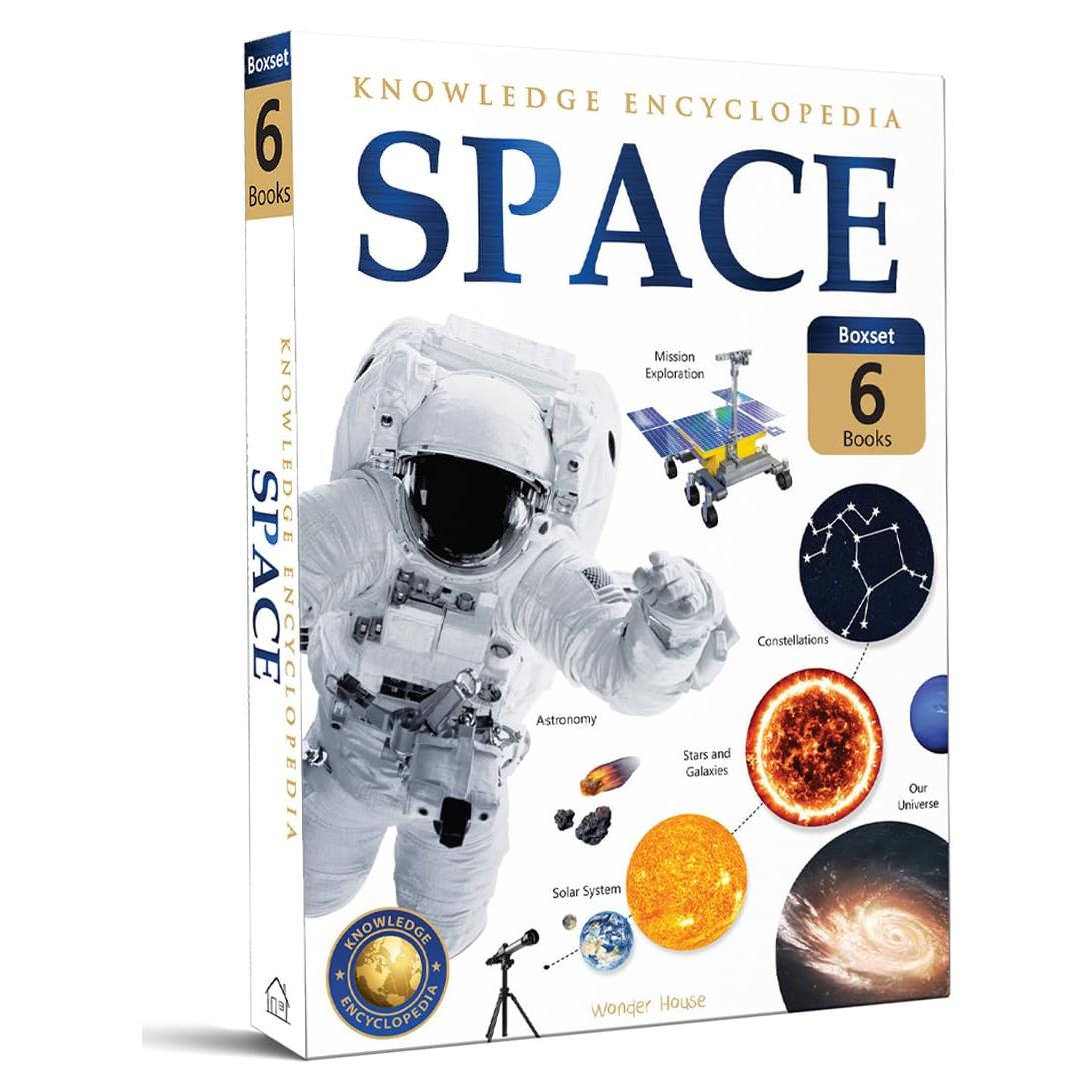 Space: Collection of 6 Books (Knowledge Encyclopedia For Children)