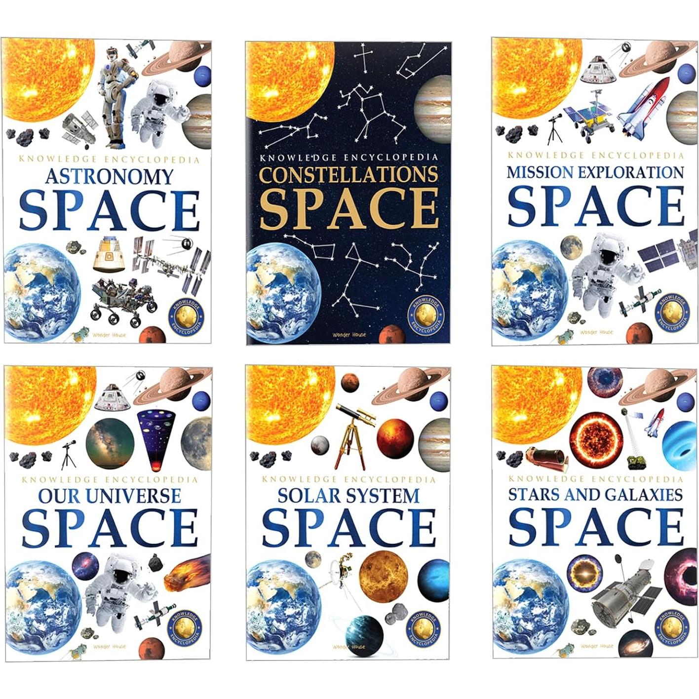 Space: Collection of 6 Books (Knowledge Encyclopedia For Children)