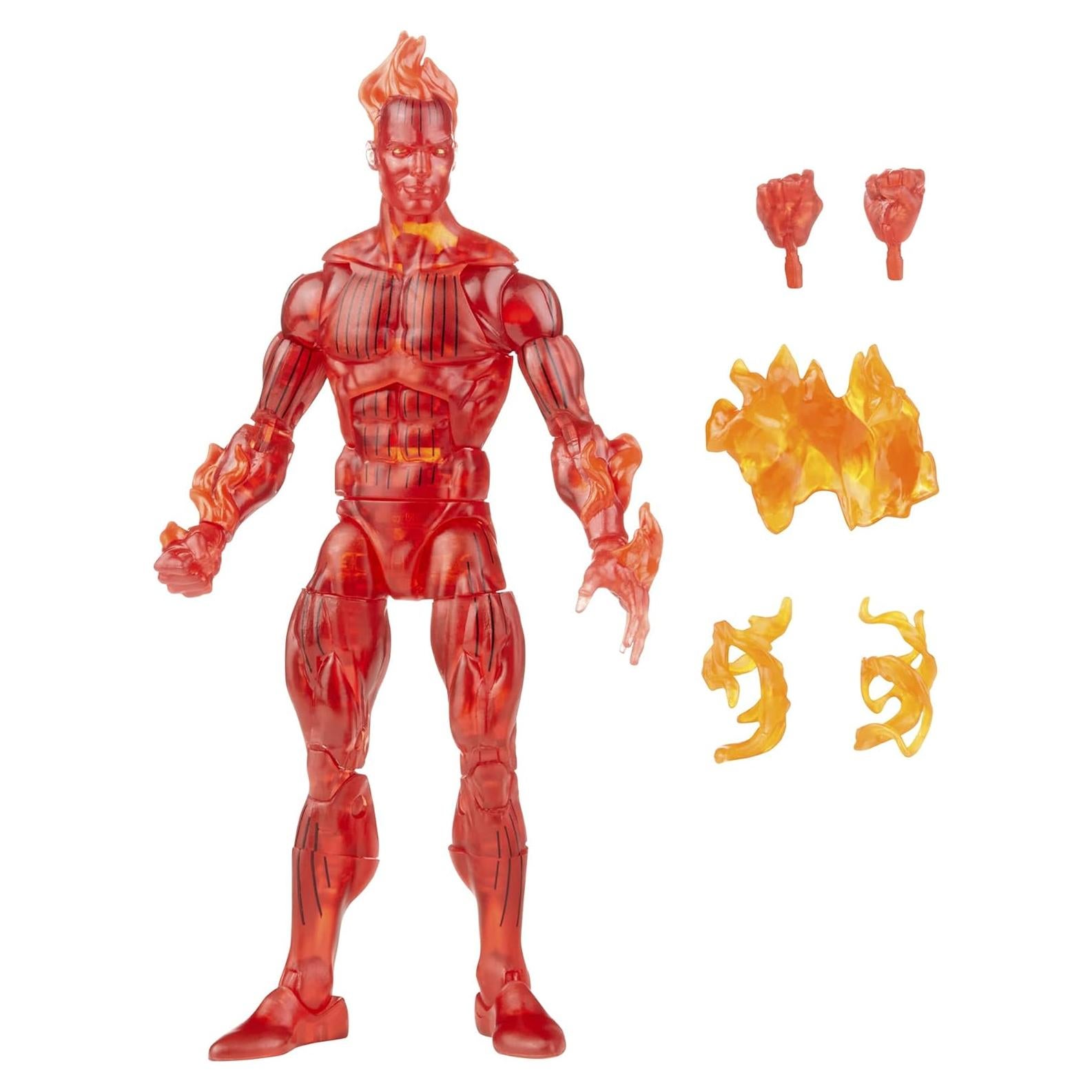 Figura de Acción Marvel Hasbro La Antorcha Humana 15 cm