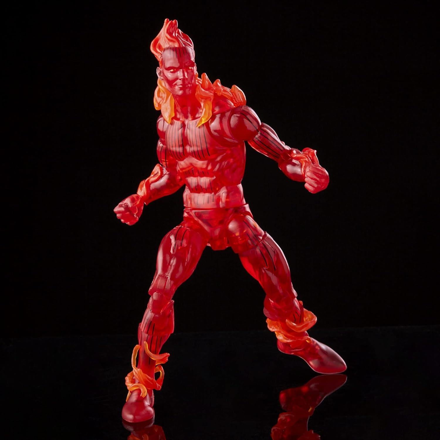 Figura de Acción Marvel Hasbro La Antorcha Humana 15 cm