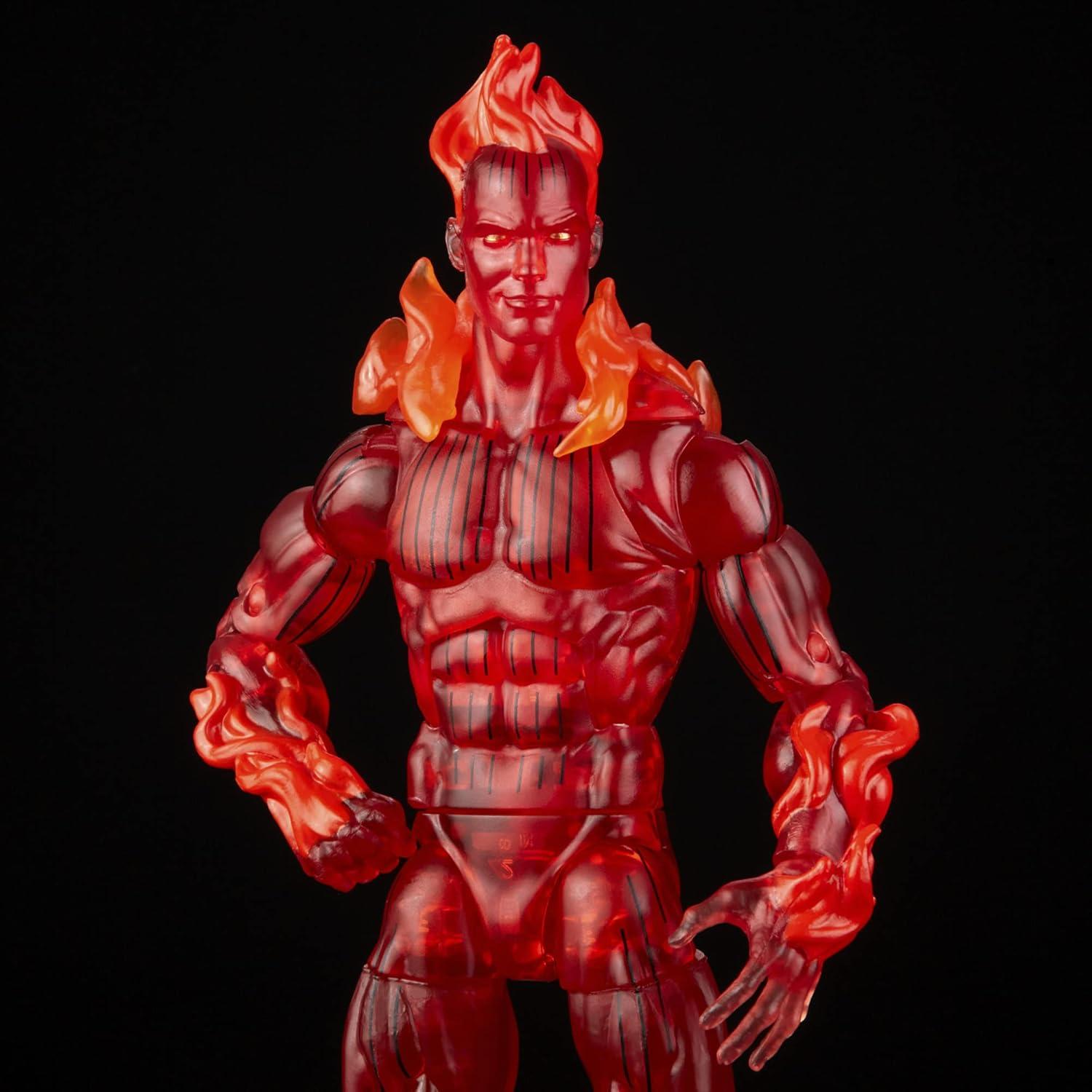 Figura de Acción Marvel Hasbro La Antorcha Humana 15 cm