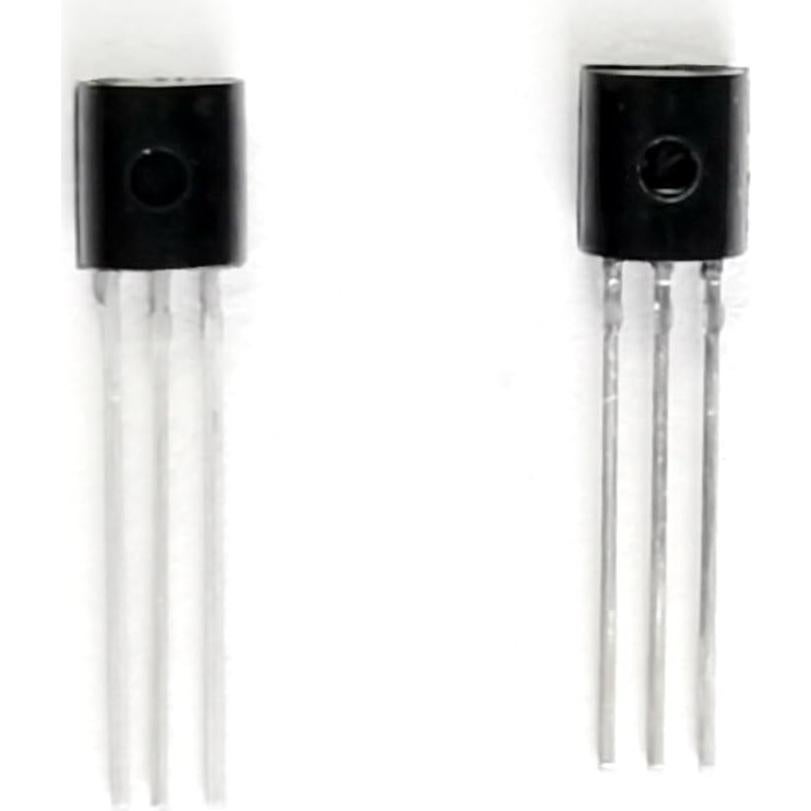 Transistores NPN 2N2222 y 2N2907 - 20 Pares TO-92