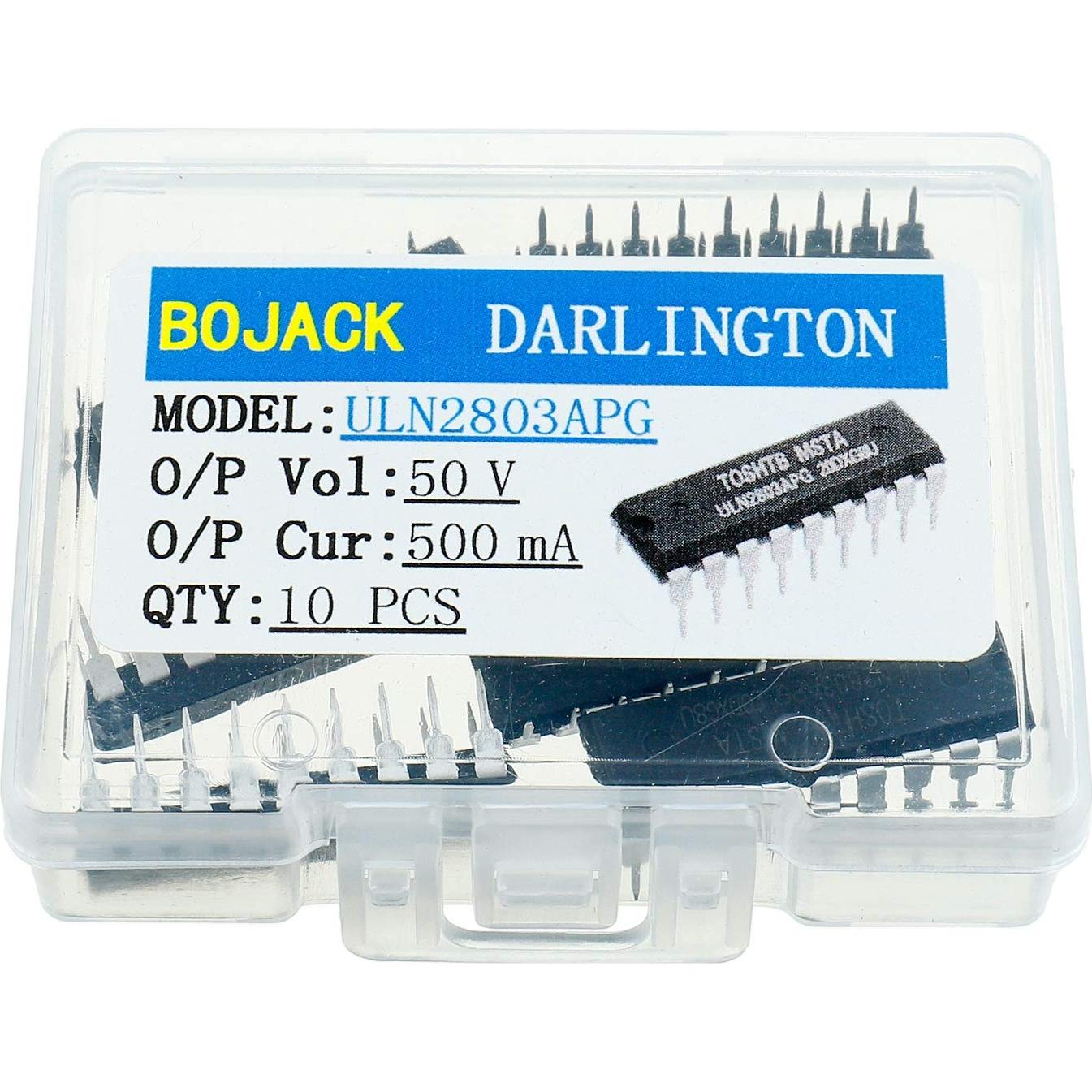Transistor Darlington NPN BOJACK ULN2803 - Paquete de 10