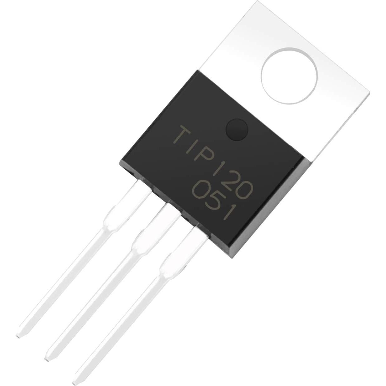 Transistor Darlington NPN Chanzon TIP120 TO-220 Paquete 10