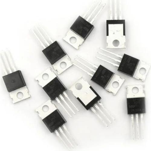 10 Piezas Triac BT136-600D 4A 600V TO-220 Negro Jinshining