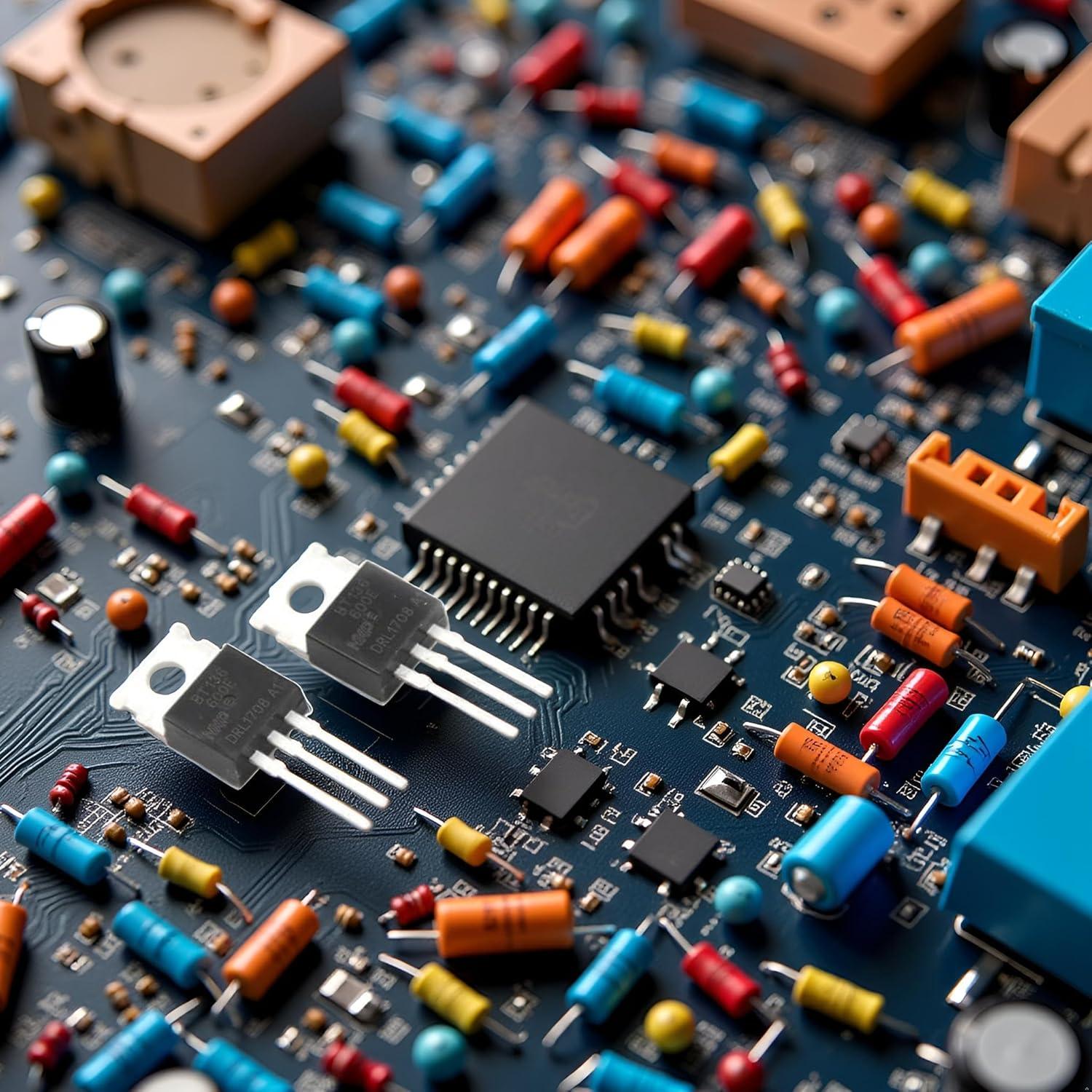 10 Piezas Triac BT136-600D 4A 600V TO-220 Negro Jinshining