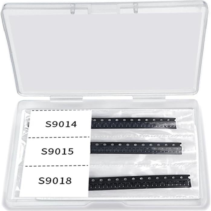 Kit de 180 Transistores SMD SOT-23 VANXY - 9 Valores