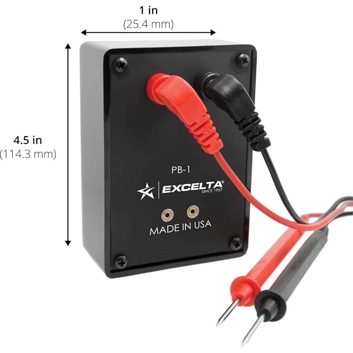 Probador de Transistores y Diodos Excelta PB-1, Continuidad