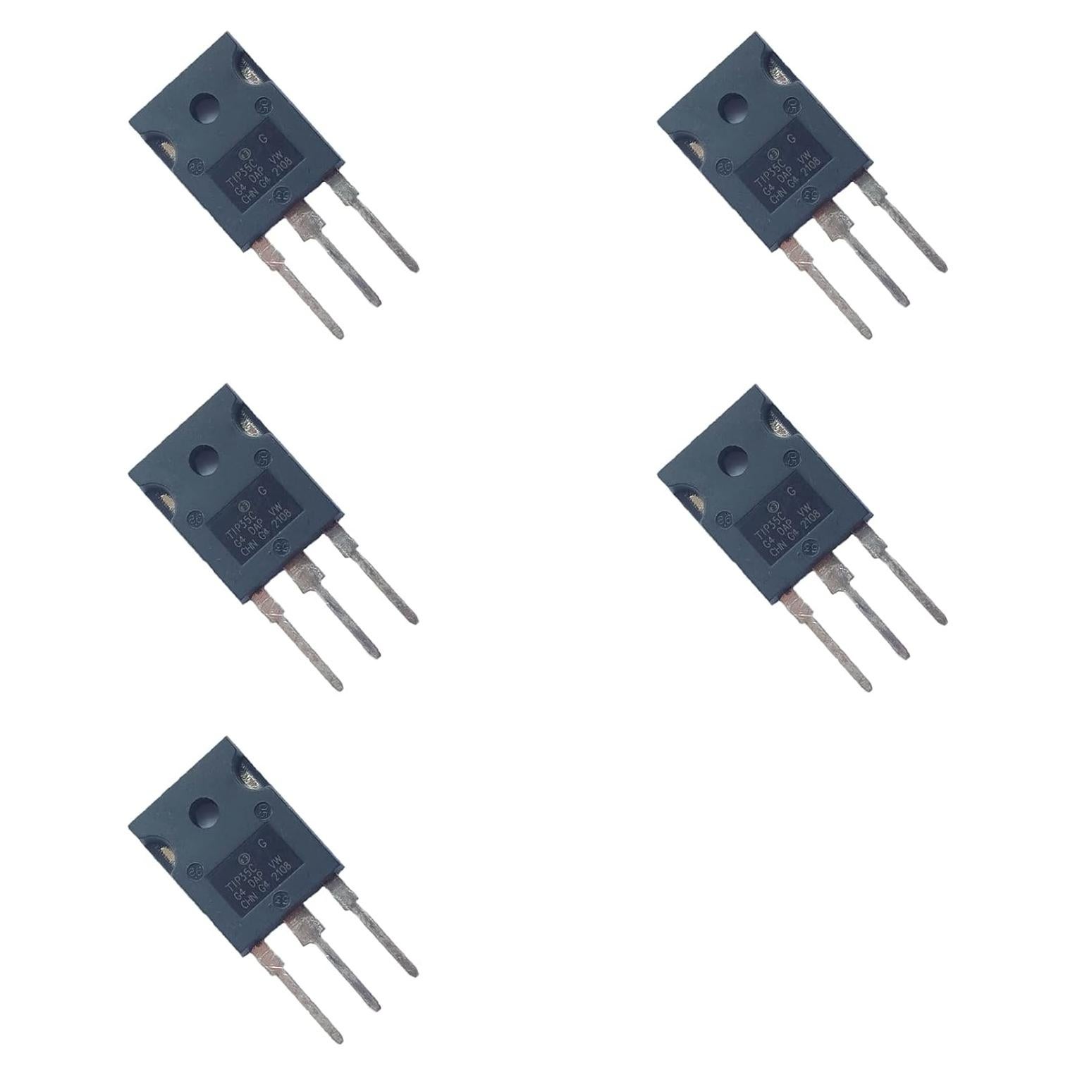 Transistores de Potencia NPN TIP35C Bridgold 25A 100V 5pcs