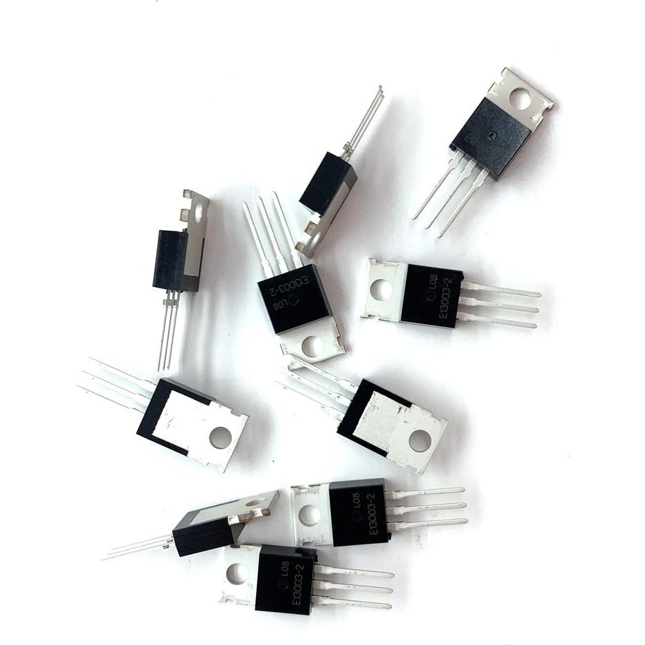 Transistor de Potencia MJE13003 NPN 3A 500V TO-220 - 5 Pcs