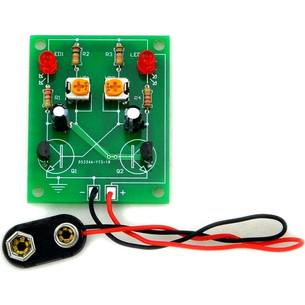 Kit de Aprendizaje Circuito Multivibrador Astable Electronics-Salon