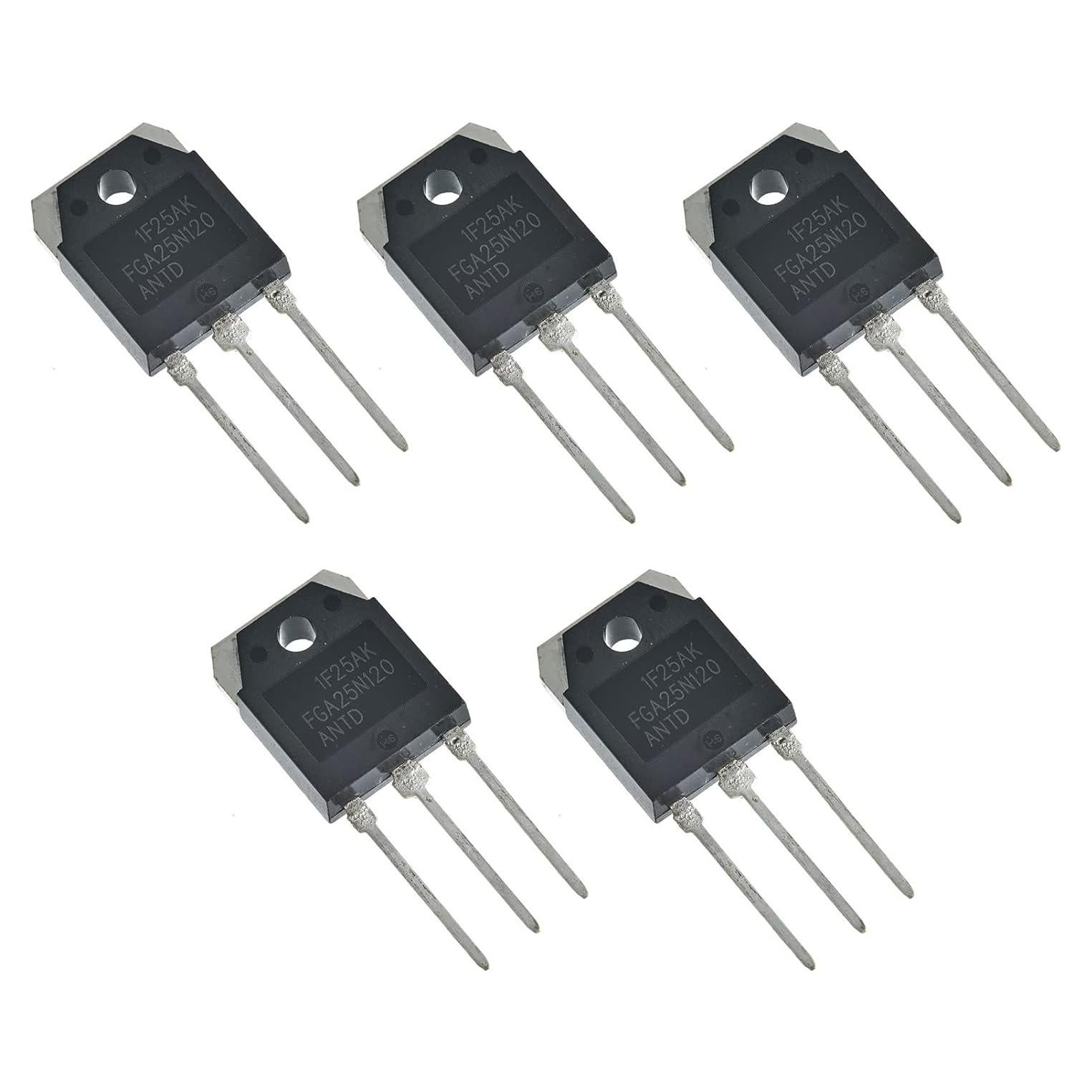 5pcs Transistor IGBT FGA25N120ANTD 1200V 25A para Inducción