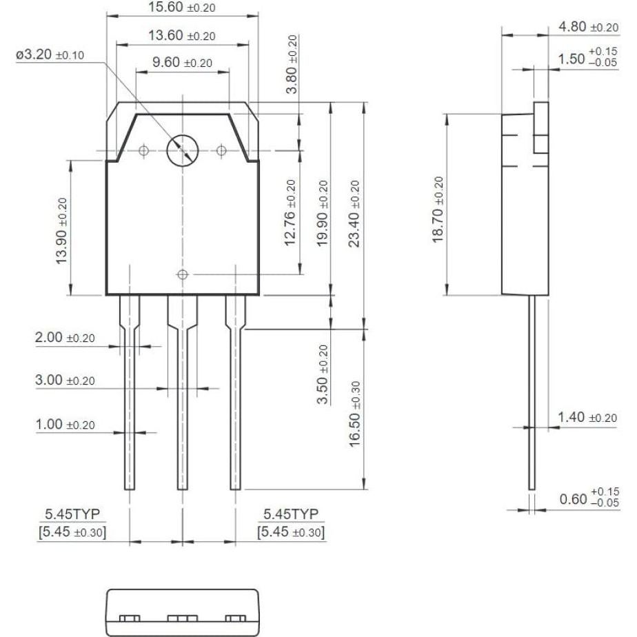 5pcs Transistor IGBT FGA25N120ANTD 1200V 25A para Inducción