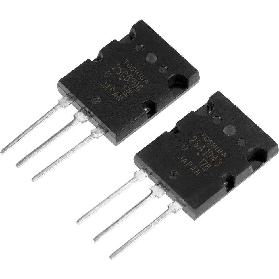 Kit de Transistores de Audio Taidda 2SA1943 2SC5200 10 Pcs