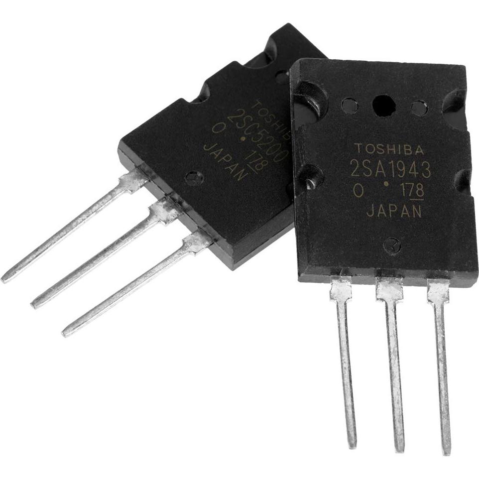 Kit de Transistores de Audio Taidda 2SA1943 2SC5200 10 Pcs