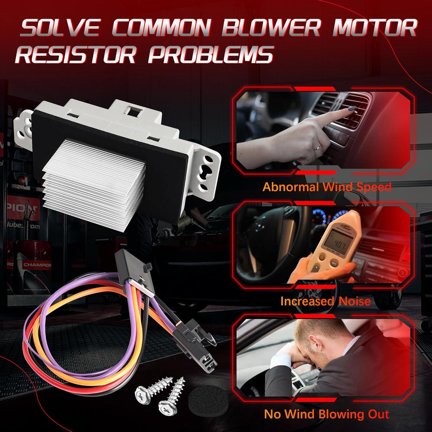 Resistor de Motor de Ventilador HVAC FAERSI con Arnés 226g