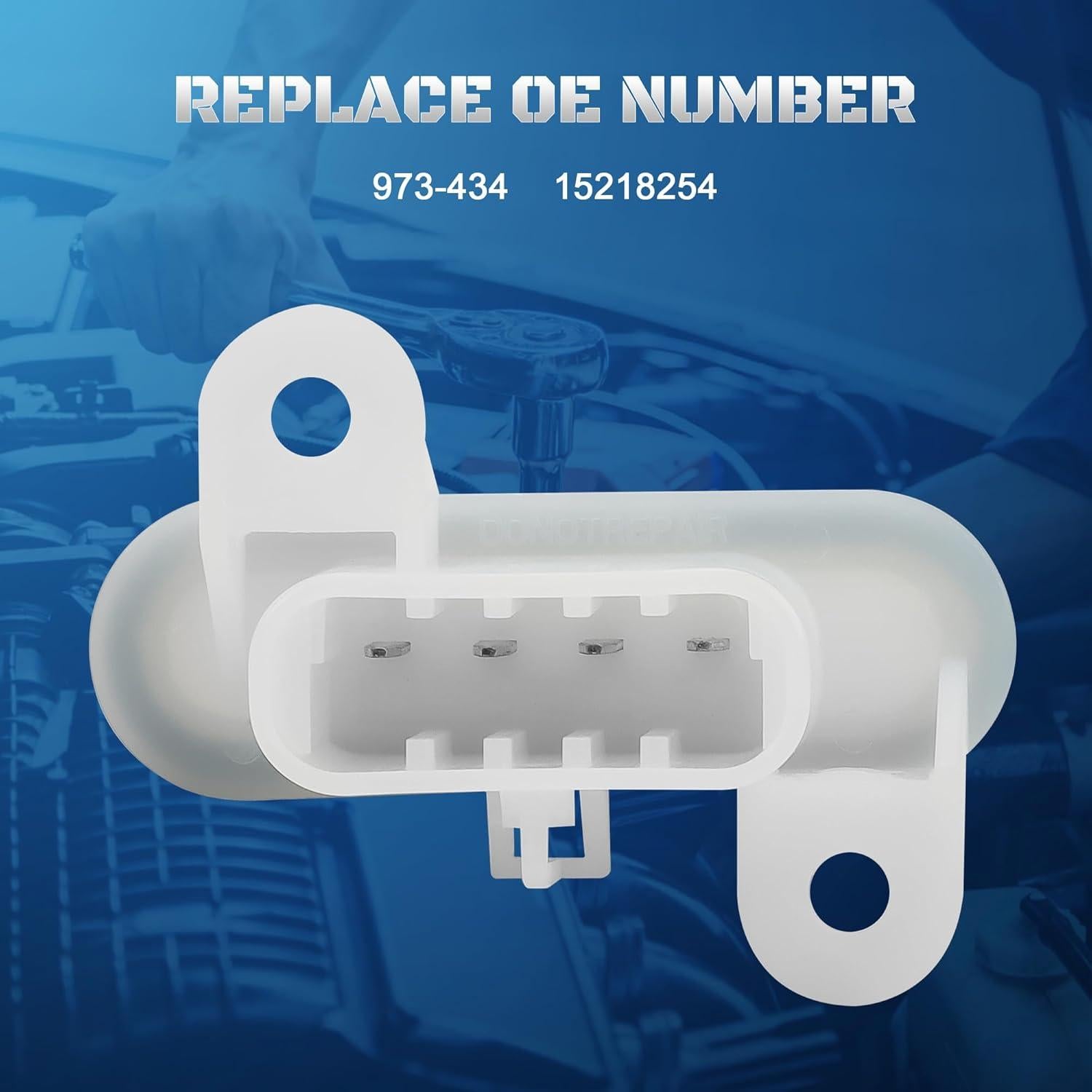 Resistor de Motor de Soplador A-NAFTULY 973-434 para Chevy/GMC