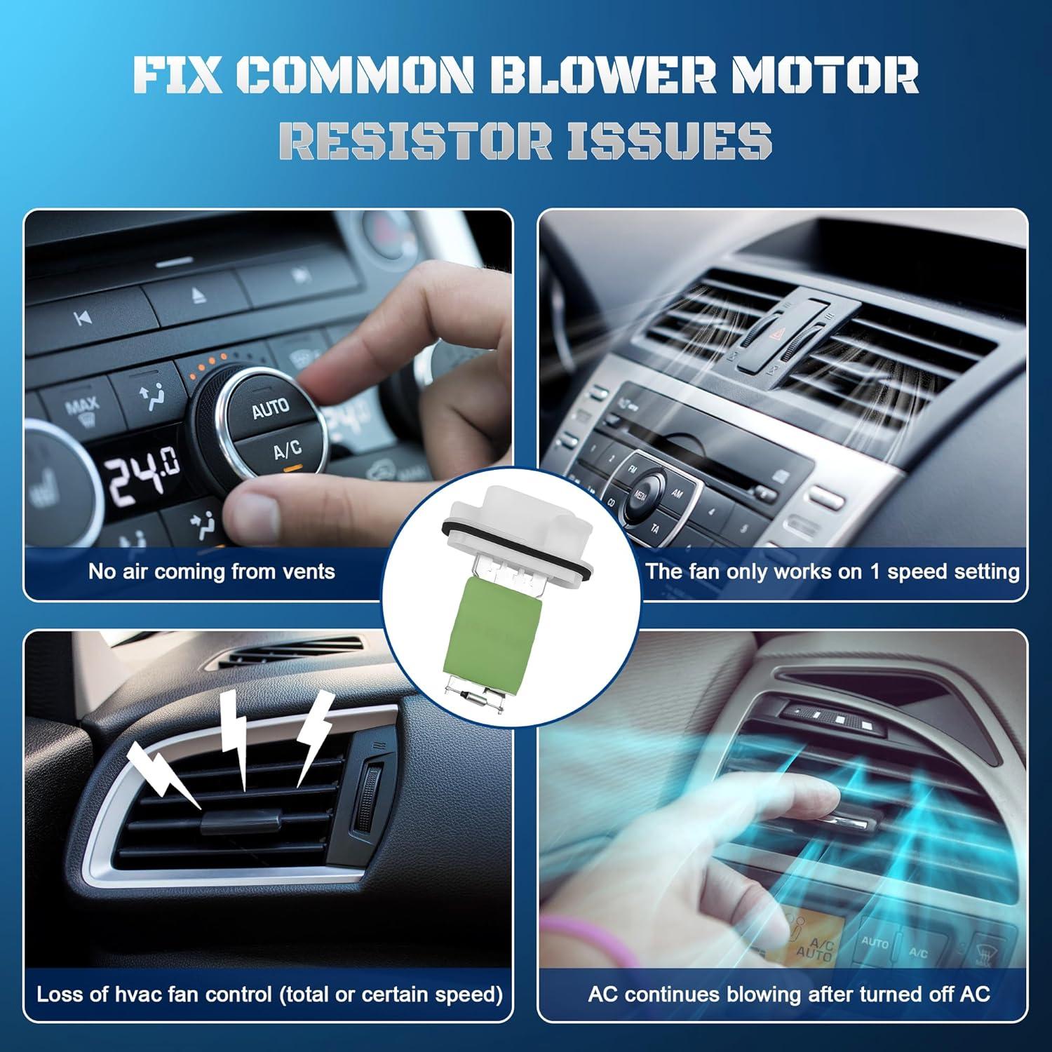 Resistor de Motor de Soplador A-NAFTULY 973-434 para Chevy/GMC