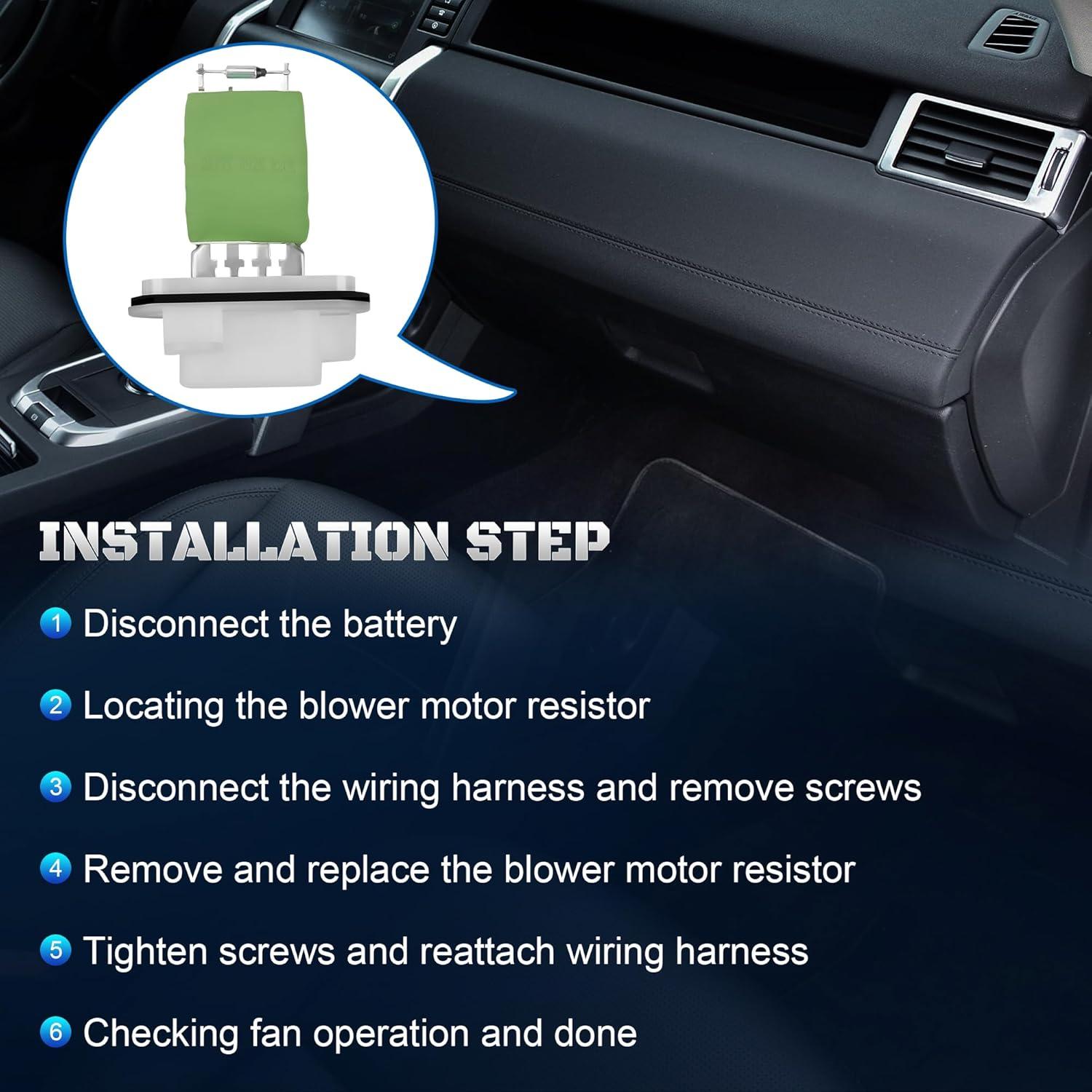 Resistor de Motor de Soplador A-NAFTULY 973-434 para Chevy/GMC