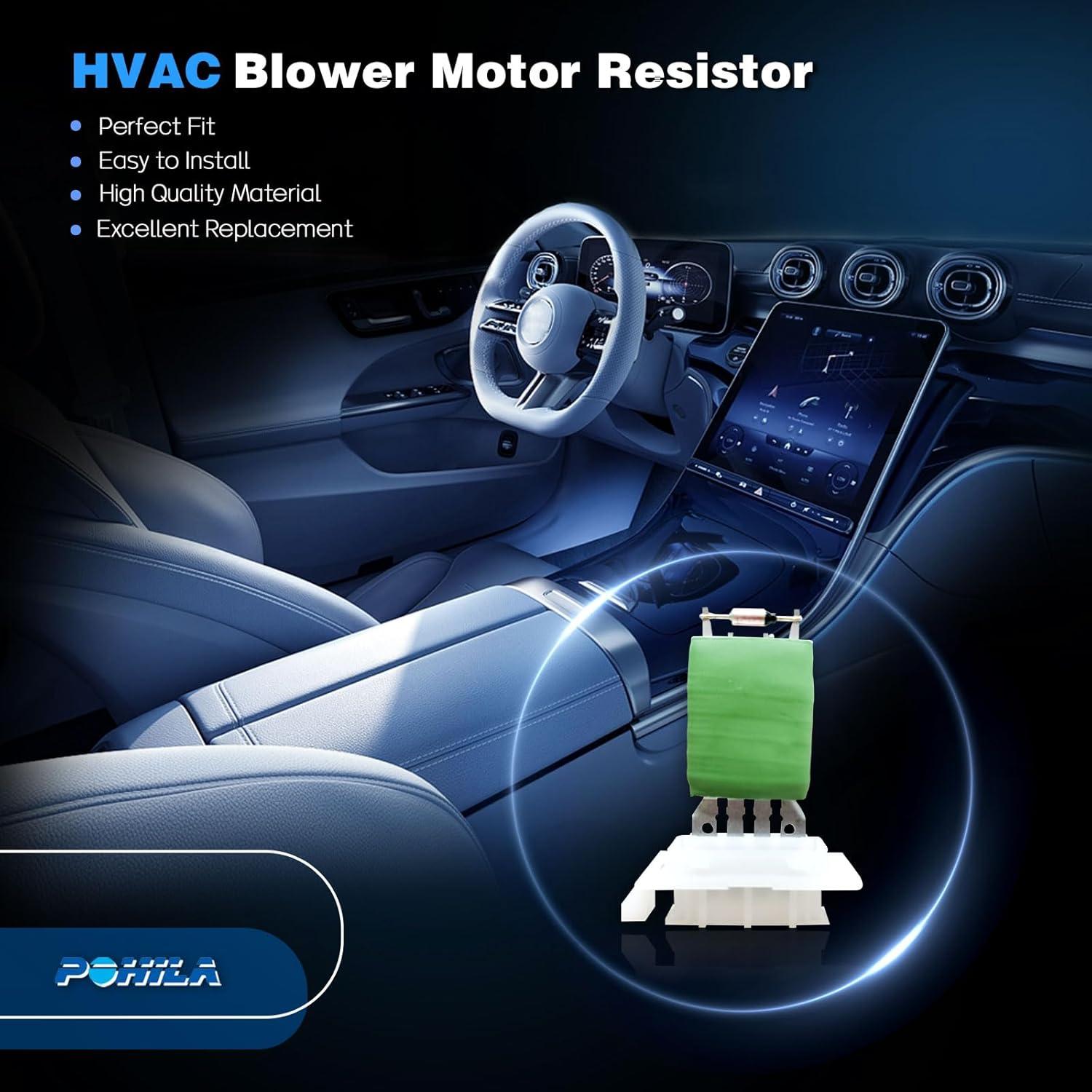 Resistor de Motor de Ventilador POHILA 1K0959263A Compatible VW