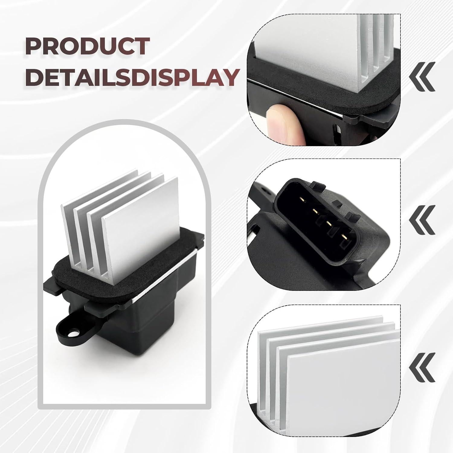 Resistor Motor Ventilador HVAC Pleoos Compatible F150 2009-2014