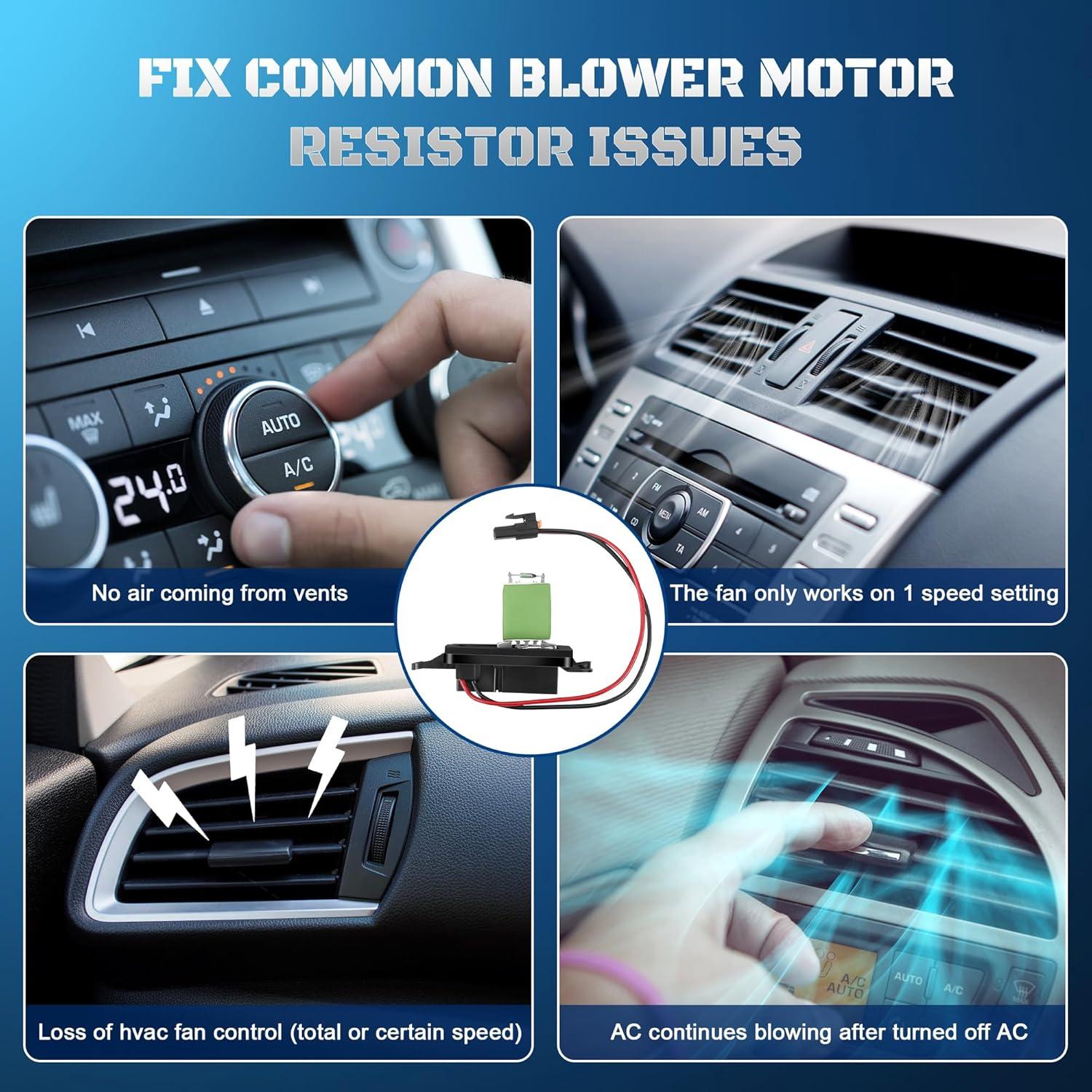 Resistor de Motor de Ventilador HVAC A-NAFTULY 89019100