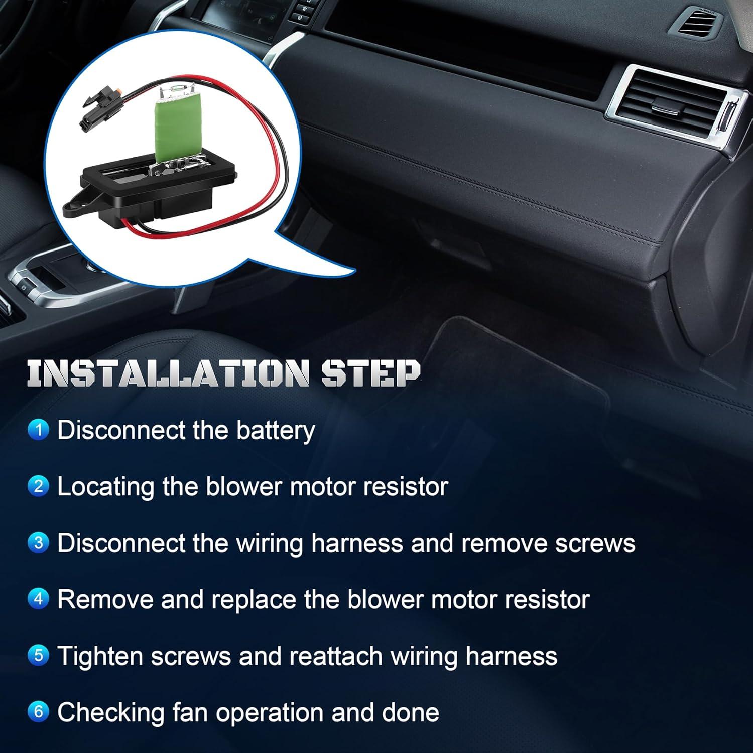 Resistor de Motor de Ventilador HVAC A-NAFTULY 89019100