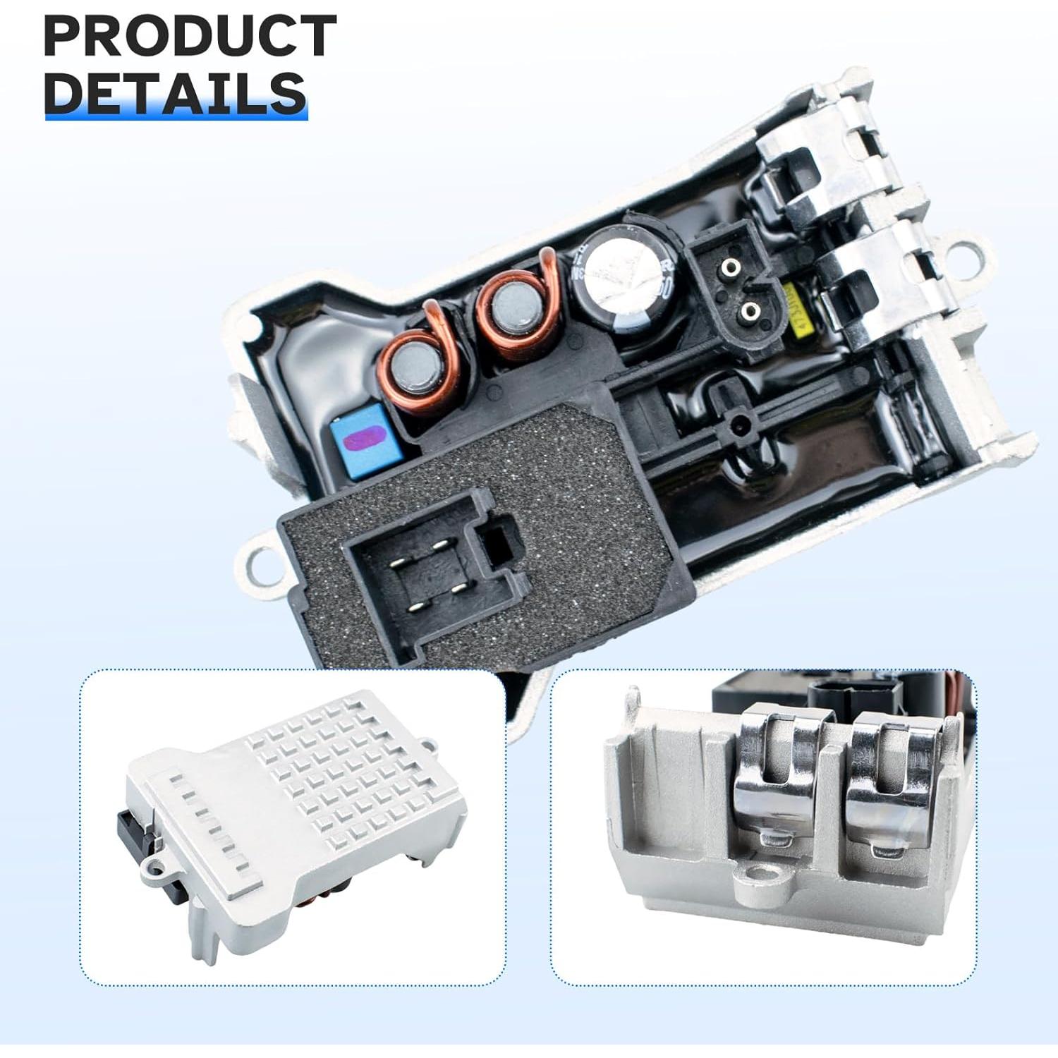 Resistor del Motor del Ventilador HVAC Ruizure para Mercedes-Benz