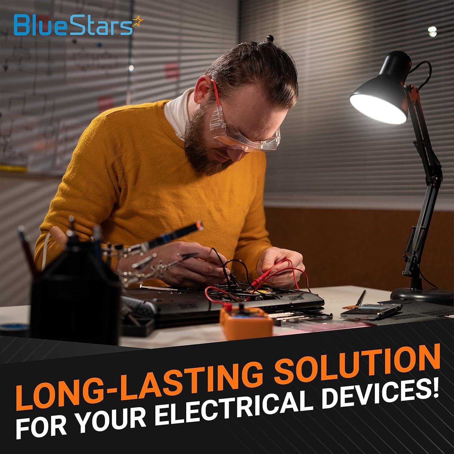 Resistor Cerámico BlueStars 10W 1 Ohm - 5 Piezas - Tolerancia ±5%