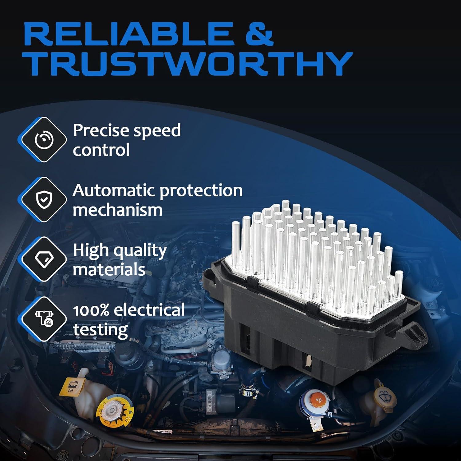 Resistor Motor Ventilador AITKEN 12V Compatible Ford Nissan