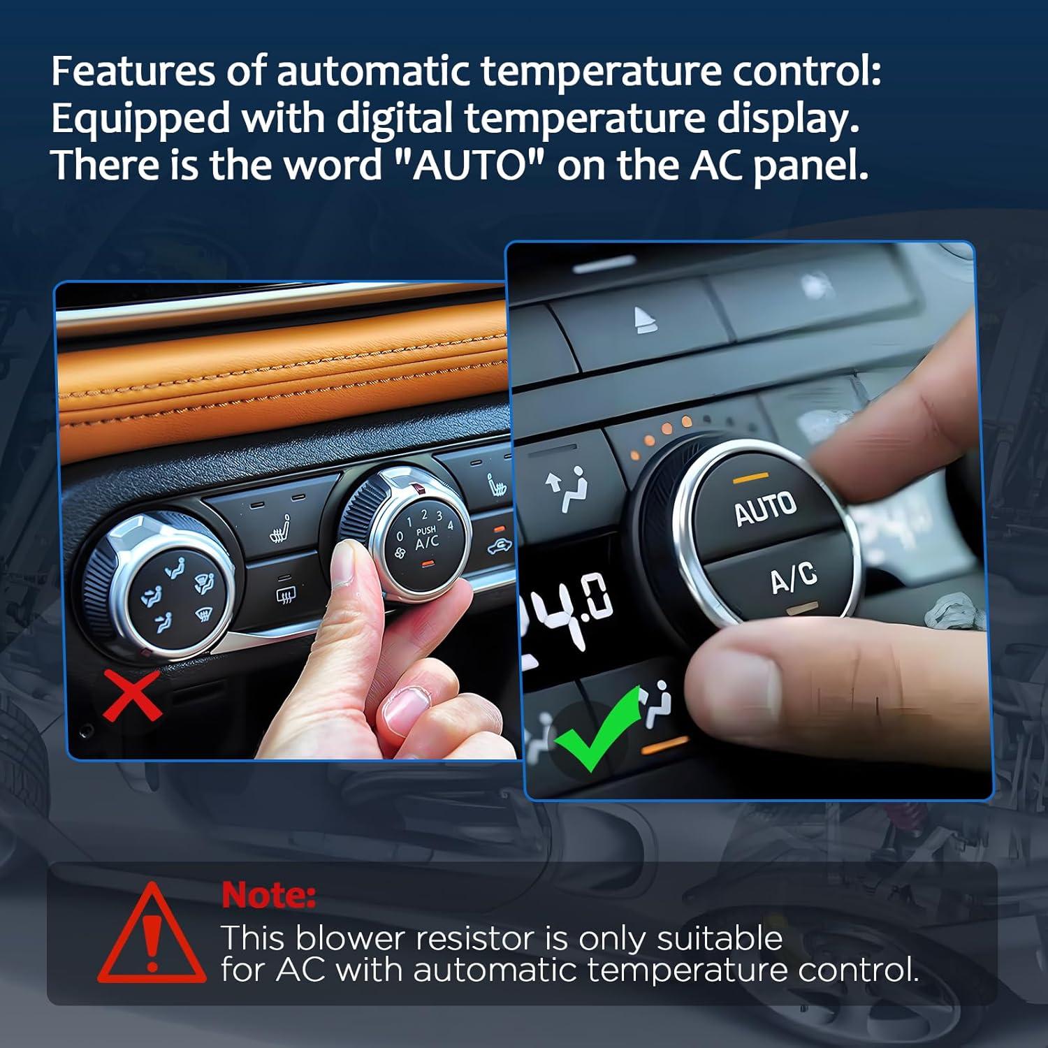 Resistor Motor Ventilador AITKEN 12V Compatible Ford Nissan