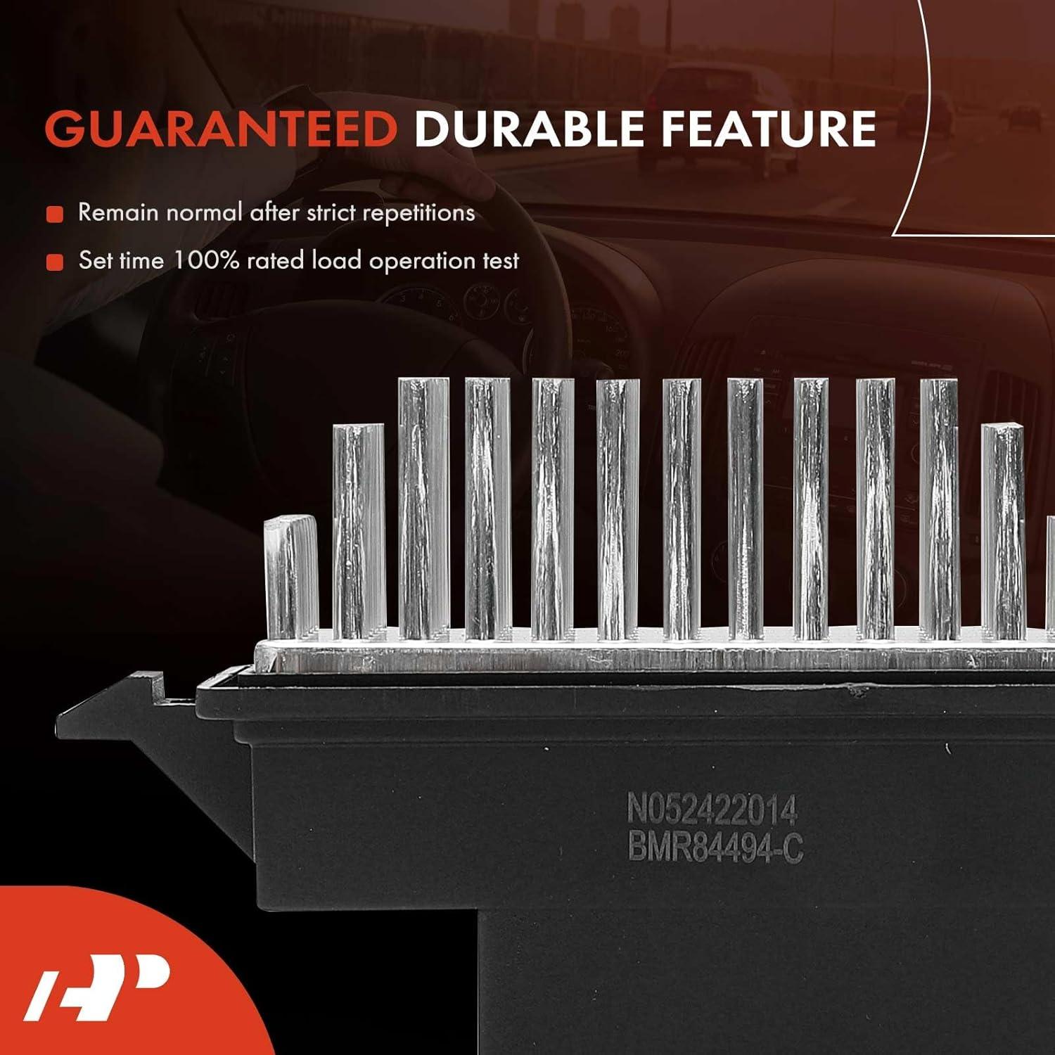 Resistor de Motor de Soplador A-Premium para Dodge Dart 2013