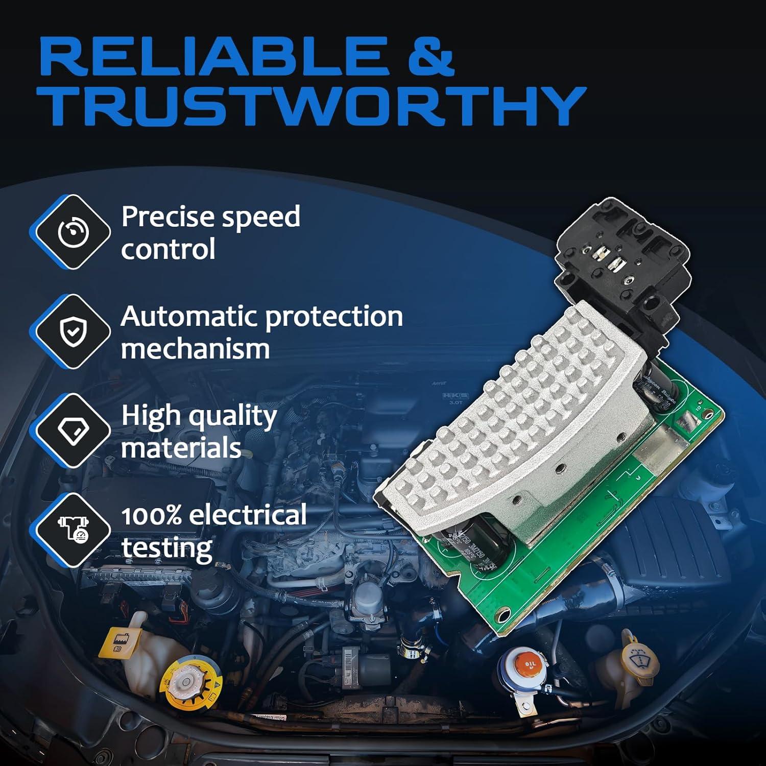 Resistor Motor Ventilador AITKEN KM159C Compatible Toyota Lexus Dodge