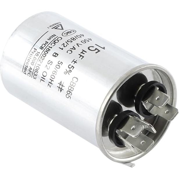 Capacitor CBB65 15uF ±5% 450V para Aire Acondicionado