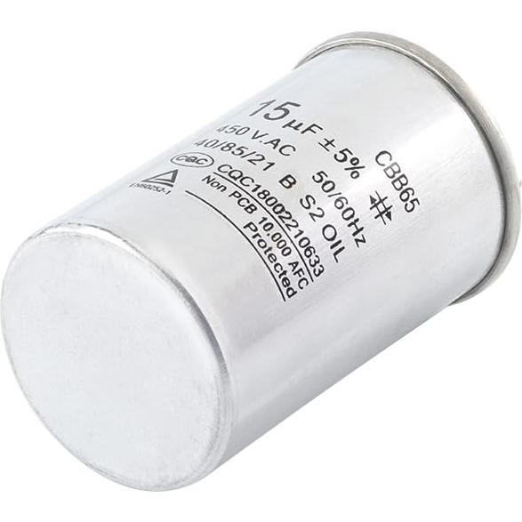Capacitor CBB65 15uF ±5% 450V para Aire Acondicionado