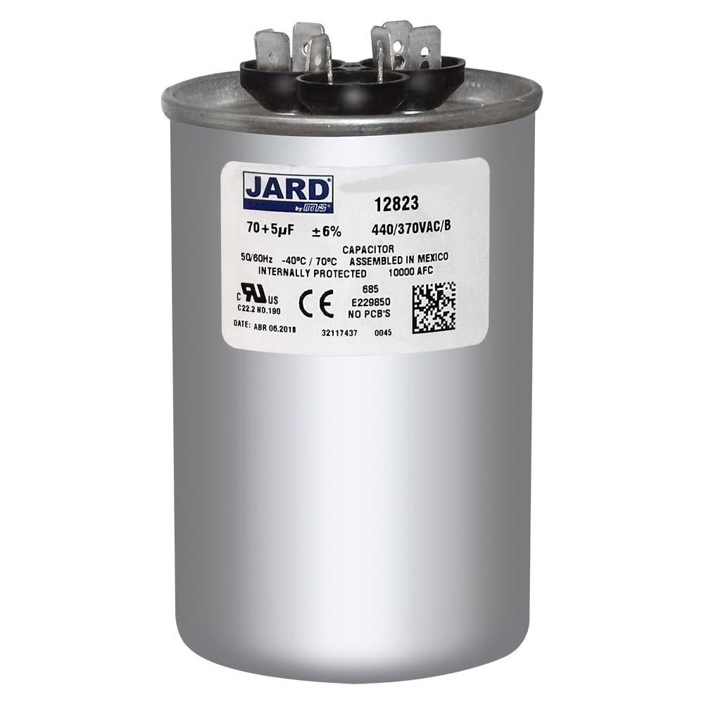 Capacitor Doble Función Mars 70+5x370/440VAC 11.11cm