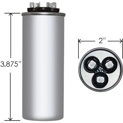 Capacitor Doble Función Mars 70+5x370/440VAC 11.11cm