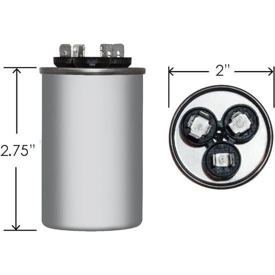 Capacitor Redondo MARS 12783 35+5 UF 440V 50/60Hz