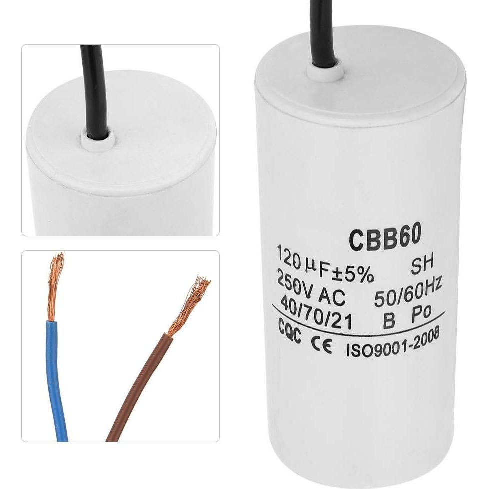 Condensador de Funcionamiento YWBL-WH CBB60 120uF 250V AC
