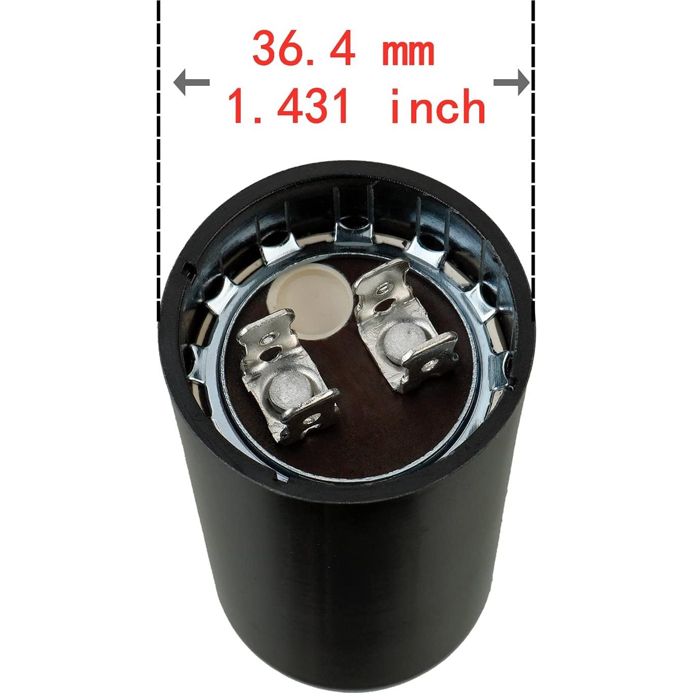 Capacitor de Arranque BOJACK CD60 324-389 uf 125 VAC