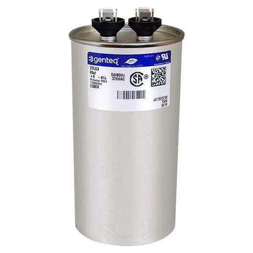 Capacitor Redondo GE Genteq 80 uf 440 Volt 27L322